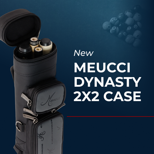 Meucci Dynasty 2X2 硬式台球杆盒