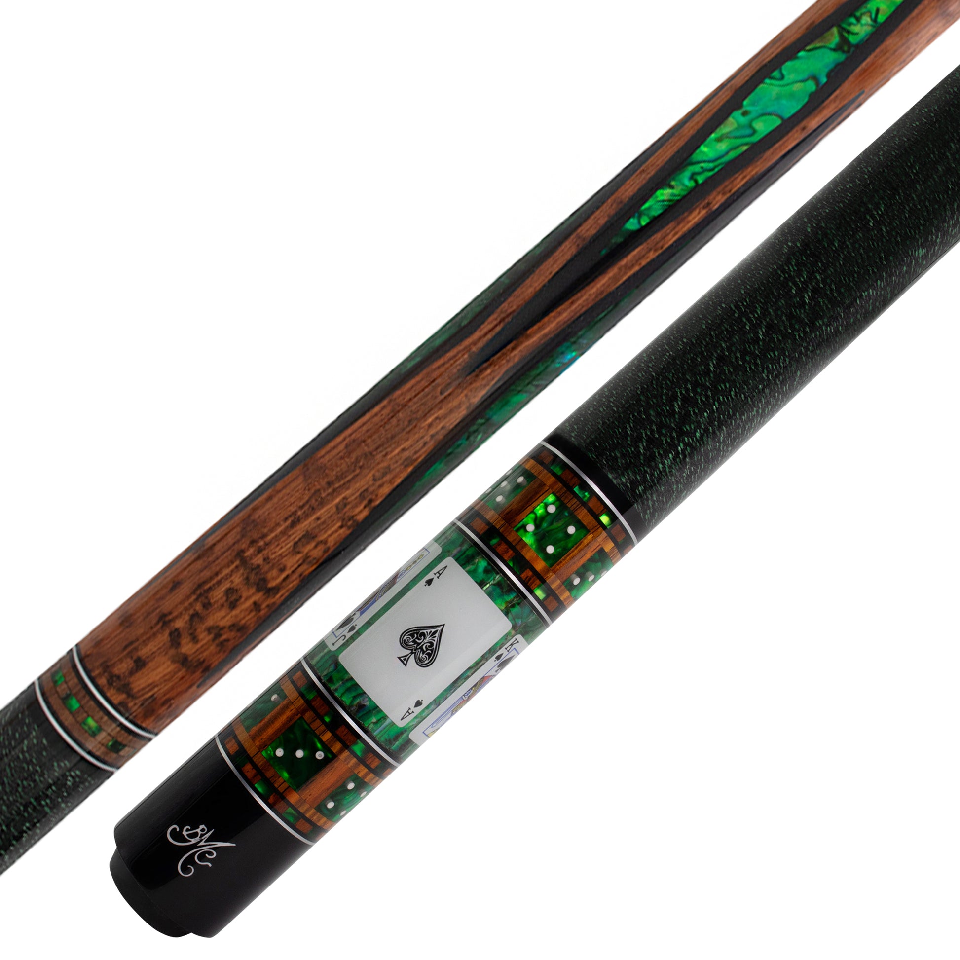 BMC Casino 7 Snakewood Meucci Pool Cue Butt and Forearm