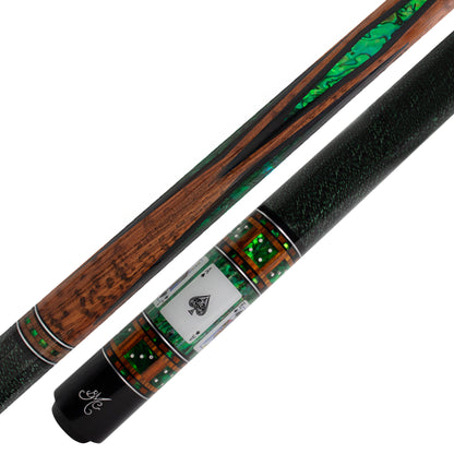 BMC Casino 7 Snakewood Meucci Pool Cue Butt and Forearm