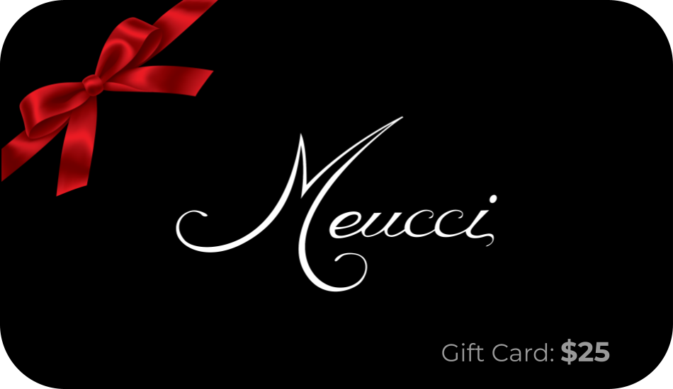 Meucci Cues $25 Gift Card
